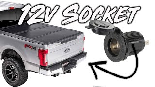 Installing a 12v Socket in the Bed of my Truck - 12v SetPower Cooler