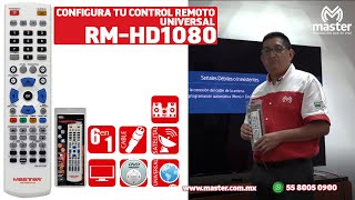 Te enseñamos a configurar tu CONTROL REMOTO UNIVERSAL RM-HD1080