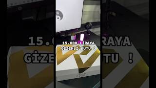 15.000 Liraya Gizemli Kutu Aldık ? 😱🔥