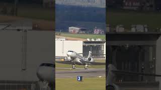 Private Jet Majestic Slow-Motion Takeoff Gulfstream G650 #short #shorts