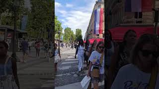 Avenue des Champs-Élysées. avenue de Paris France.       #olympic #parisolympics #champElysees