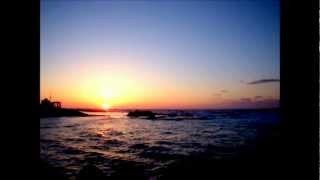 2012,03,11柏崎の夕日