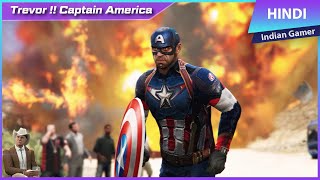 GTA V | Trevor Became Captain America to Fight with @TechnoGamerzOfficial  Duggan Boss | Hindi | Funny