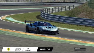 #Ferrari Guide: Ferrari Hublot Esports Series - AM Qualifier SPA Circuit Best Lap