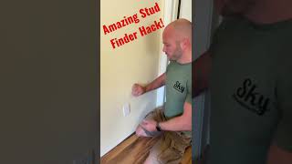 Amazing stud finder hack #shorts  #short  #reels