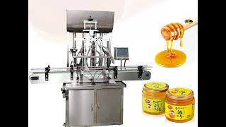 Automatic paste filling machine for filling tomato paste, honey, butter, chili sauce