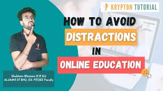 How to avoid Distraction In Online Classes 😇|  Tried and Tested Solution for Online Classes Woes😎