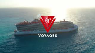 Vista aérea barco de crucero Virgin Voyages [Vayacruceros.com]