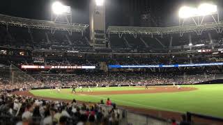 Padres Luis Urias First Major League HOMERUN!