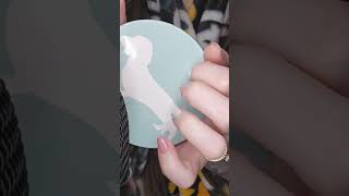 Quick tapping on a ceramic coaster. #asmr #tapping #satisfying #tingles #relaxing