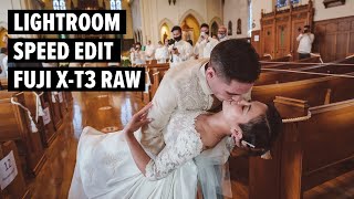 Lightroom Speed Edit | Editing Fuji X-T3 RAW Files