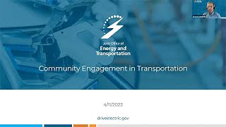 Community Engagement in Transportation