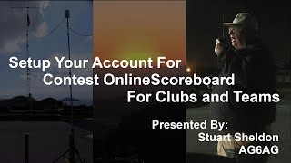 Setup Your Account For Contest Online Scoreboard For Clubs and Teams