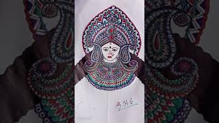 PenArt7- Durgamma #trending #creative  #mandala #shorts #ytshorts #durga #navratri #dussehra #maa