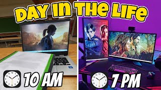 Day In The Life Of A High School Streamer!!