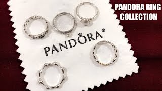 My Pandora Ring Collection!