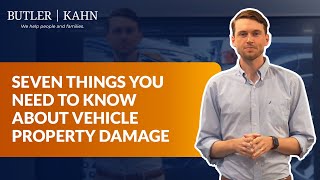 Seven things you need to know about Vehicle Property Damage