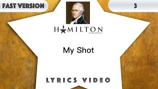 3 episode: Hamilton - My Shot [Music Lyrics] - 3x faster