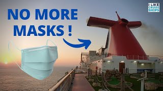 Carnival Cruise Line To Remove Mask Mandates | CRUISE NEWS 22nd February 2022