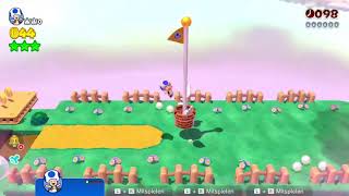 Super Mario 3D World (Switch) 9-4 Speedrun - Time: 2 (Tied WR)