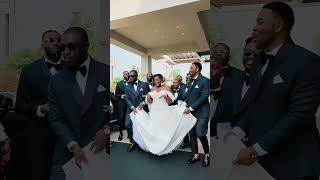 See what the groomsmen did😳/wedding highlights 2023 #bellanaijaweddings #weddinghighlights #lagos