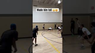 Crazy 😳🤯 #crossover #basketball #ballislife #fall #streetball #snatch #crazy #nba #hoopers #wild