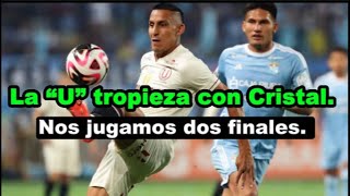 La “U” perdió contra cristal. ¿Peligra el campeonato?