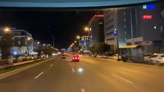 My Greek midnight bus ride from Athens to port Piraeus cruise terminal.🇬🇷