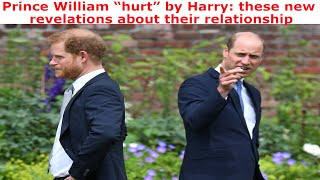 Prince William “hurt” by Harry: these new revelations about their relationship