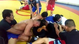 Wrestling Style Football