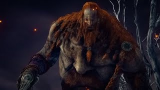 ELDEN RING - Fire Giant boss fight