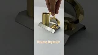 Desktop Organizer (Apple Clock with Pen Stand) available at wholesale quantity.