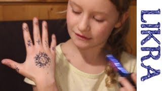 Sich ein Henna Tattoo selbst machen