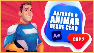 💥Aprende a ANIMAR FÁCIL desde CERO [2] | Crear CÁMARAS y CAPAS 3D🔥