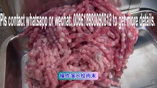 Meat Cutting Machine for Fresh Meat |Meat Slicing Machine |Meat Mincer |Meat Grinder