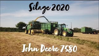 Silage 2020 ~ Grenagh, Co.Cork - John Deere 7580