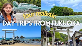 Realistic (and closest) day trips from Fukuoka 🇯🇵 Japan solo travel vlog 🎥