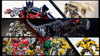 TRANSFORMERS EN LEGO!!! / Analisis A Mocs Y Custom De Todos Los Filmes / 2007 - 2024