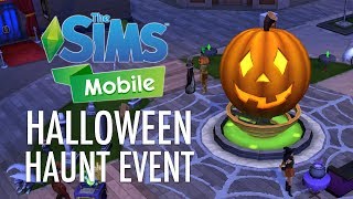 HALLOWEEN HAUNT EVENT PREVIEW | The Sims Mobile (SimsCamp 2018)