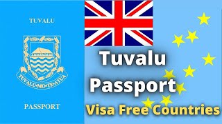 Tuvalu Passport Visa Free Countries (2023)