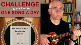 Gaspar Sanz • Lantururu (Ukulele-Solo) – #159