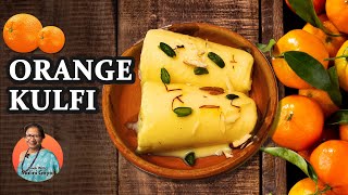 Orange Kulfi recipe| Nagpur orange kulfi in winter | Indian style icecream | Cook with Malini Goyal