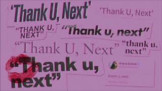 Ariana Grande - Thank u, next[Instrumental][伴奏][純音樂]