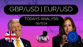 Todays Analysis & Forecast | GBP/USD, EUR/USD | 06.10.24