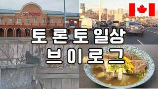 토론토 브이로그, 캐나다 브이로그,  일본 물건 쇼핑 Oomomo(우모모),  코스트코 왕갈비탕 만들기