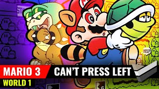 MARIO 3 WITHOUT PRESSING LEFT?! (World 1 of 8)