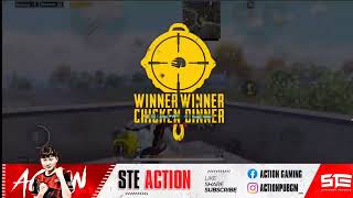 STE action clutch 1 vs 4 and new sensitivity code | PUBGM/BGMI