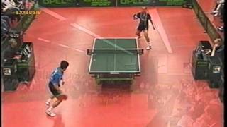 Tischtennis Bundesliga: Koji Matsushita vs Philippe Saive May 99