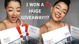 I WON A GIVEAWAY FROM TATI WESTBROOK! UNBOXING | Zoey