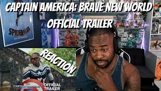 Captain America Brave New World  Official Trailer REACTION